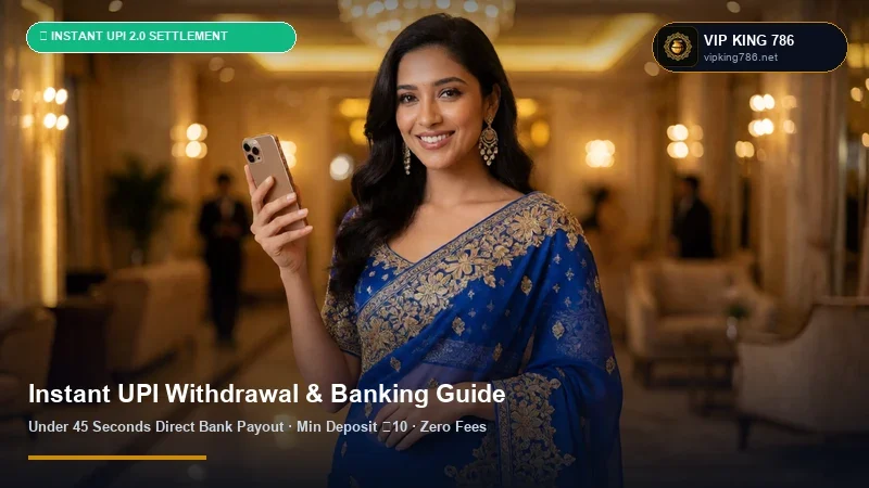 VIP King 786 Instant UPI Withdrawal & ₹50 INR Deposit Tutorial